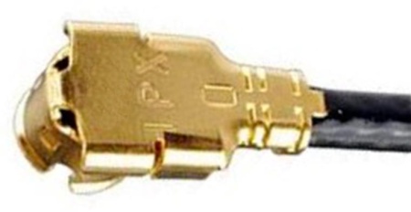 MHF1 female для микрокоаксиального кабеля 0.81 мм