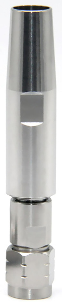 Коннектор коаксиальный 1.85mm male на кабель LMX67U