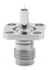 1.85mm female фланцевый под пайку на плату