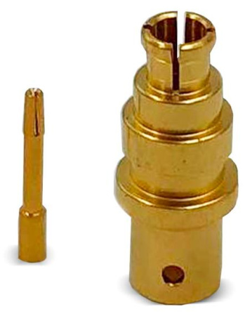 Коаксиальный коннектор SMPM female для кабельной группы 086/RC405/C26