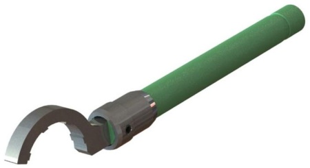 Динамометрический ключ для затяжки разъемов типа 4.3/10, размер 43.9 мм, усилие 4.1 Нм