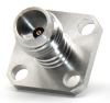 1.85mm female фланцевый пайка на плату