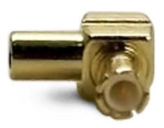 MCX male угловой для кабеля 086/RG405