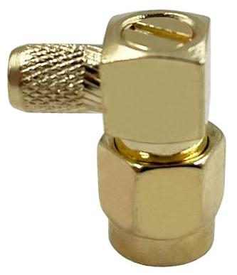 SMA male угловой Light для кабельной группы 3D-FB / LMR 195 / RG58