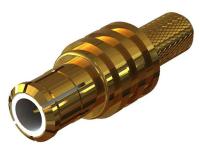 MCX male обжимной угловой для кабеля RG316