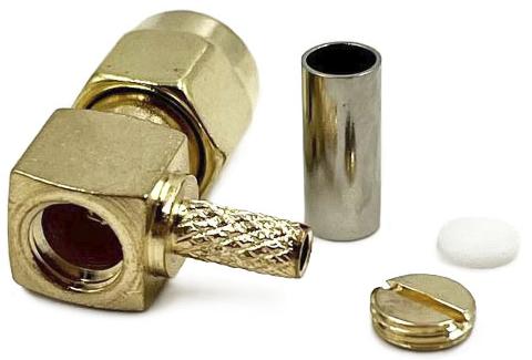 SMA male Light для кабельной группы RG178/ RG316/1.13