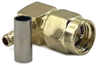 SMA male Ra для кабельной группы RG316
