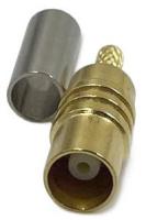 MCX female для кабельной группы RG178