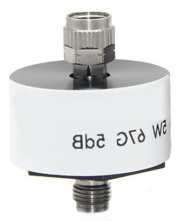 Аттенюатор 1.85 male-1.85mm female 67 ГГц, 30 дБ, 5 Вт