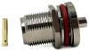 N female Light круглый фланец для кабельной группы 141/RG402/C40