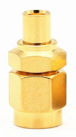 Коаксиальный переход SMA male-MCX female