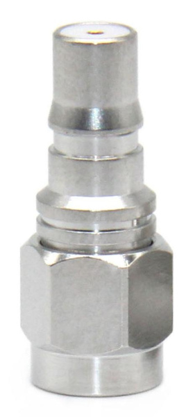 Коаксиальный переход SMA male-QMA female 
