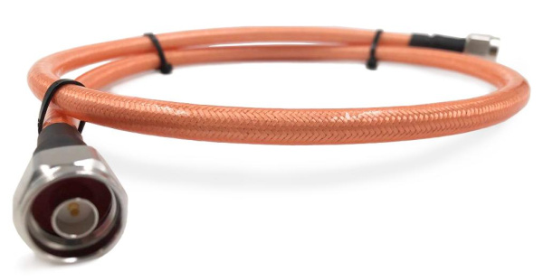 Коаксиальный кабель RG393-Nm-Nm-1м