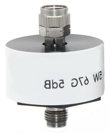 Аттенюатор 1.85 male-1.85mm female 67 ГГц, 10 дБ, 5 Вт