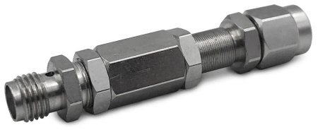 Коаксиальный переход SMA male-SMA female c коррекцией фазы