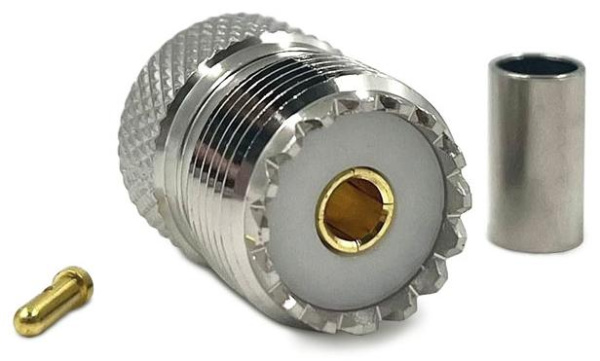 UHF female Light для кабельной группы 3D-FB/LMR195