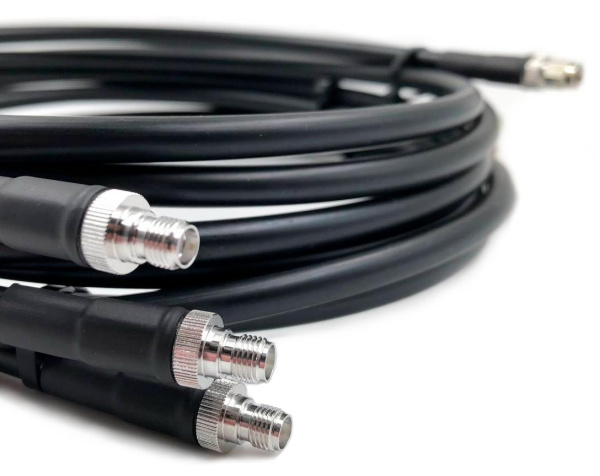 Кабельная сборка  CabLS-5D-FB-SMAf-RPSMAm-1.65м