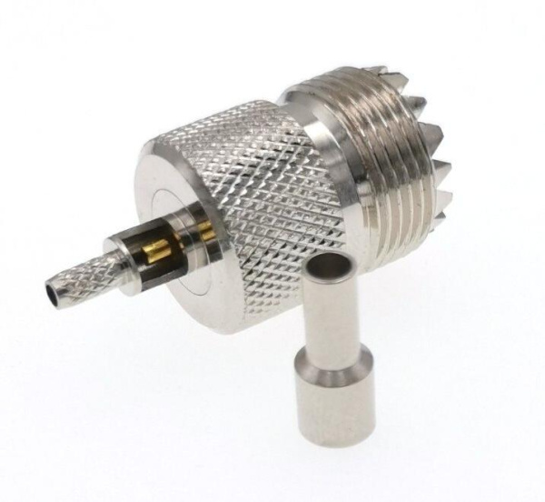 UHF Female для кабеля RG316/RG174