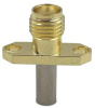 SMA female фланец 2 отверстия Light для кабельной группы RG316 / RG174 / RG178